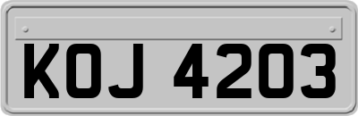 KOJ4203