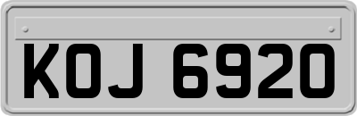KOJ6920