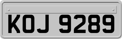 KOJ9289