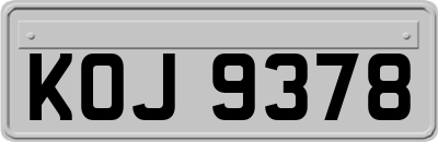 KOJ9378
