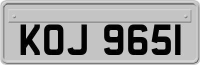 KOJ9651