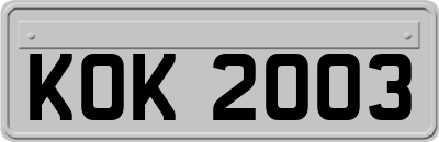 KOK2003