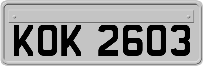 KOK2603