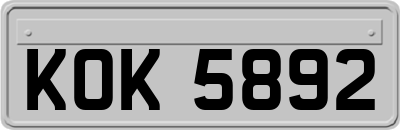 KOK5892
