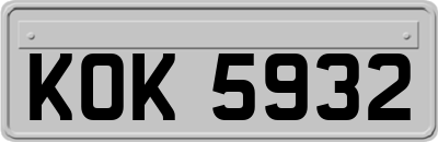 KOK5932