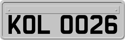 KOL0026