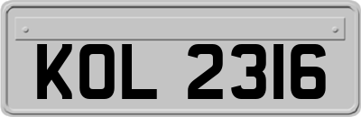 KOL2316