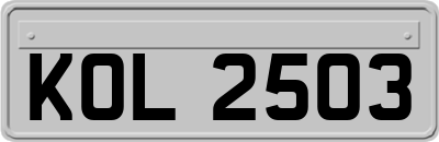 KOL2503