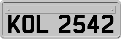 KOL2542