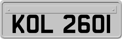 KOL2601