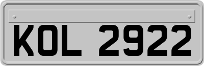KOL2922