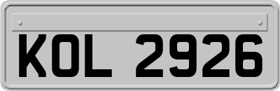 KOL2926