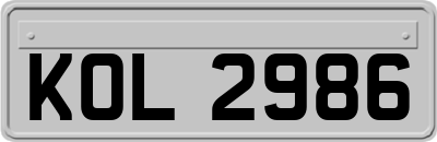 KOL2986
