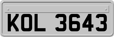 KOL3643