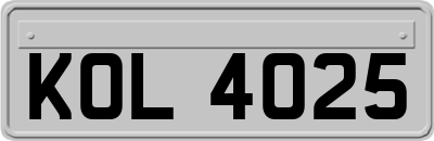 KOL4025