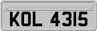 KOL4315