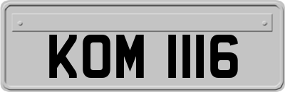 KOM1116