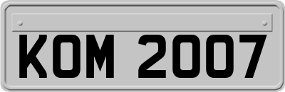 KOM2007