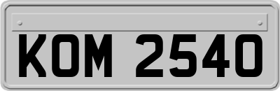 KOM2540