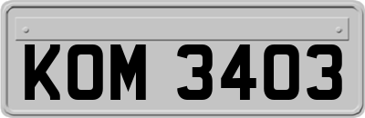 KOM3403