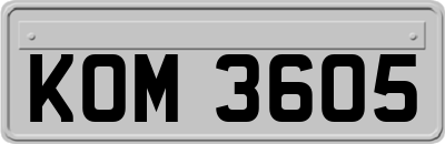 KOM3605