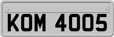 KOM4005