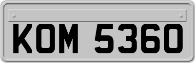 KOM5360