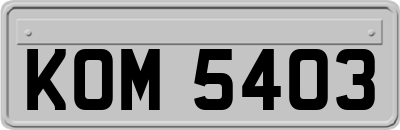 KOM5403