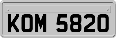KOM5820