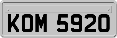 KOM5920