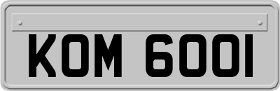 KOM6001