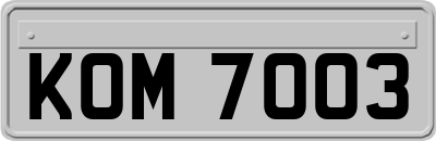 KOM7003