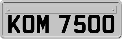 KOM7500