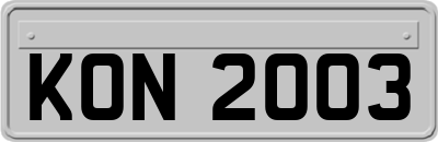 KON2003