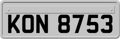 KON8753