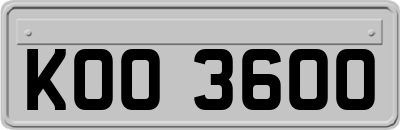KOO3600