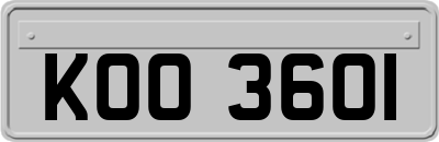 KOO3601