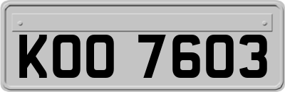 KOO7603