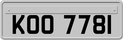 KOO7781
