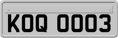KOQ0003