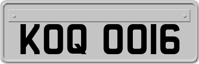 KOQ0016