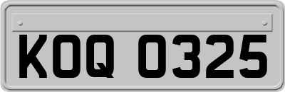 KOQ0325