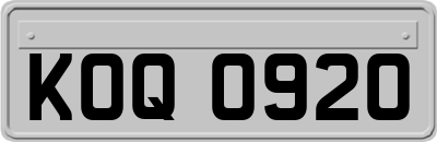 KOQ0920