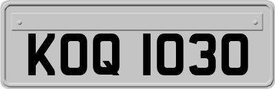 KOQ1030