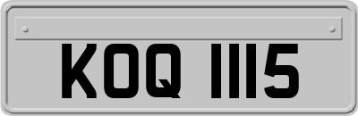 KOQ1115