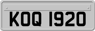 KOQ1920