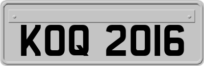 KOQ2016