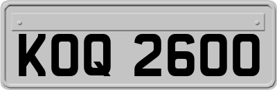 KOQ2600
