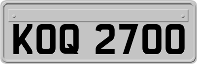 KOQ2700
