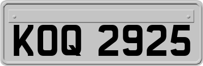 KOQ2925